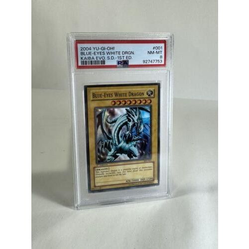 2004 Yu-Gi-Oh Kaiba Blue-Eyes White Dragon 1st Edition SKE-001 Holo Ra Kitchen Table TCG 2004 Yu-Gi-Oh Kaiba Blue-Eyes White Dragon 1st Edition SKE-001 Holo Ra Kitchen Table TCG