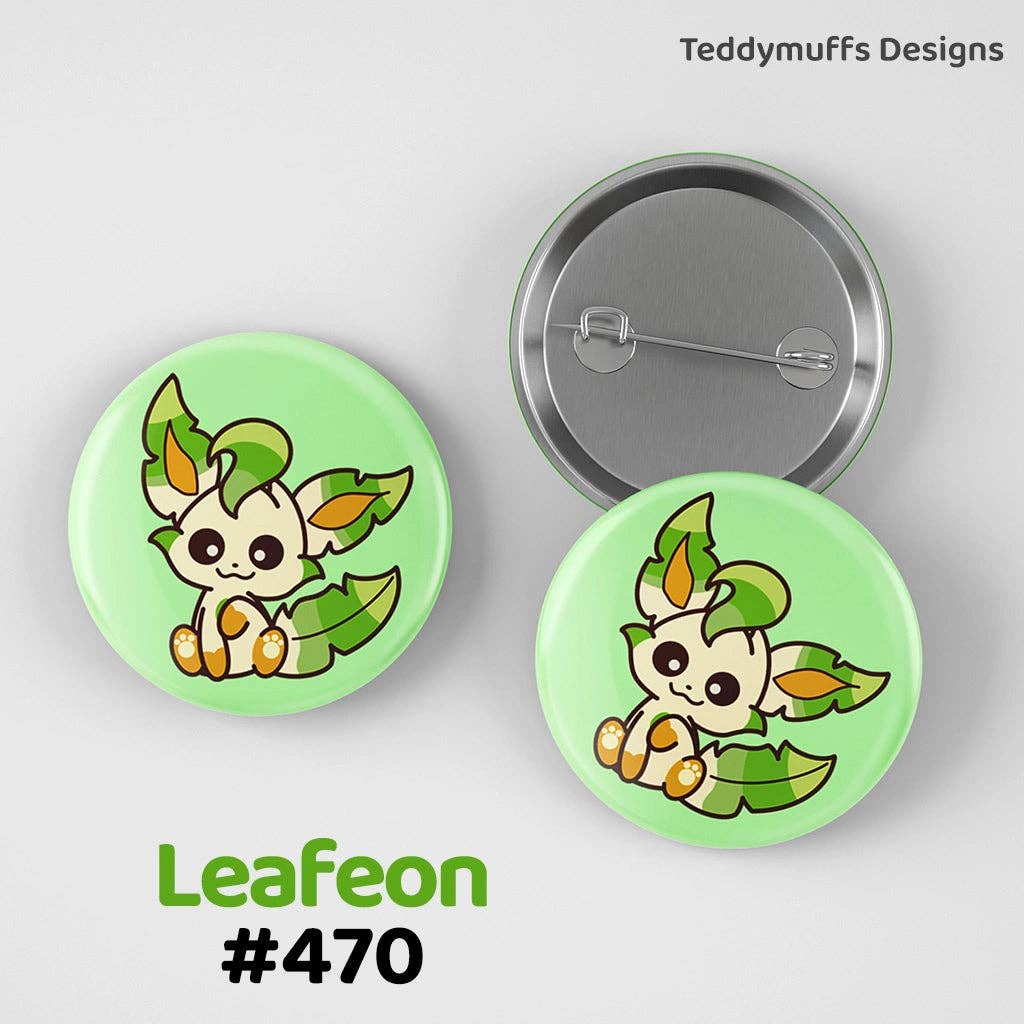 Eeveelutions Button Pins: Eeveelution Pack