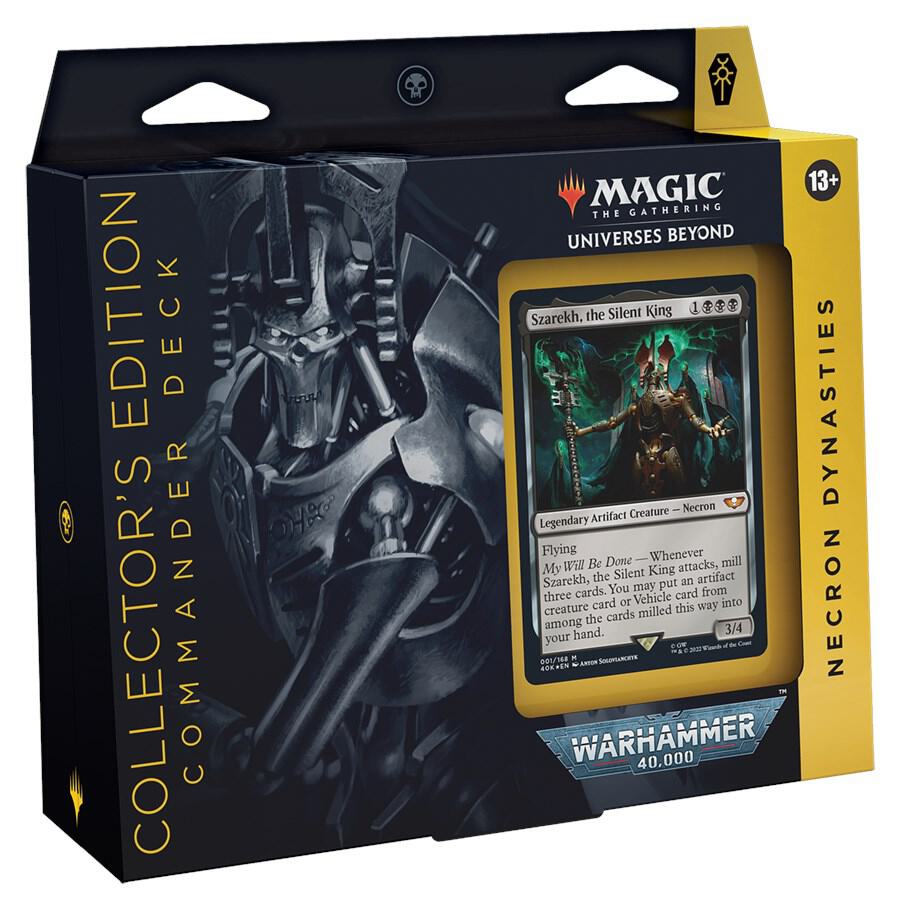 Necron Dynasties | Collector's Edition | Warhammer 40,000 Commander Deck