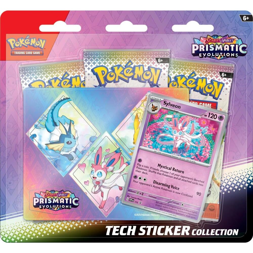S/V 8.5 Prismatic Evolutions Tech Sticker Collection