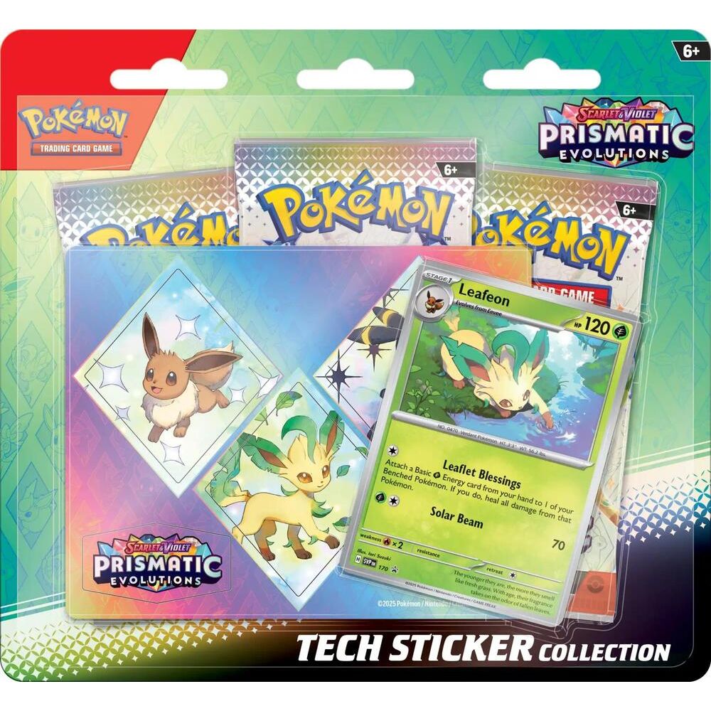 S/V 8.5 Prismatic Evolutions Tech Sticker Collection