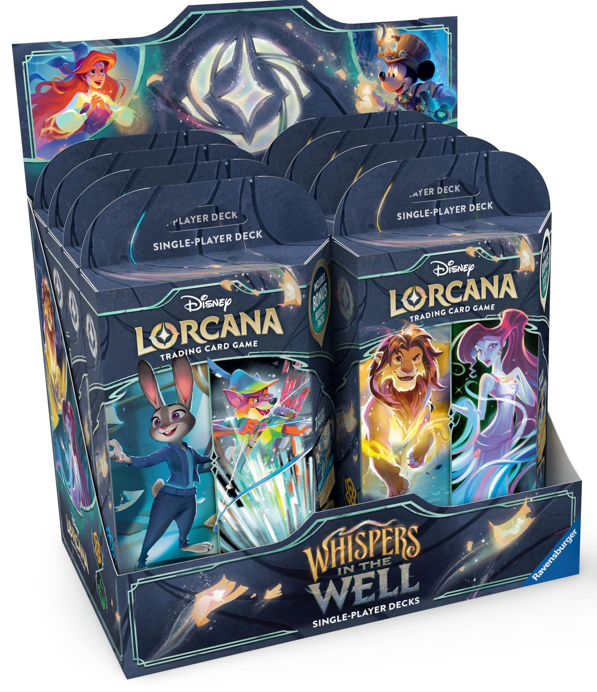 Lorcana TCG: Whispers in the Well Starter Decks