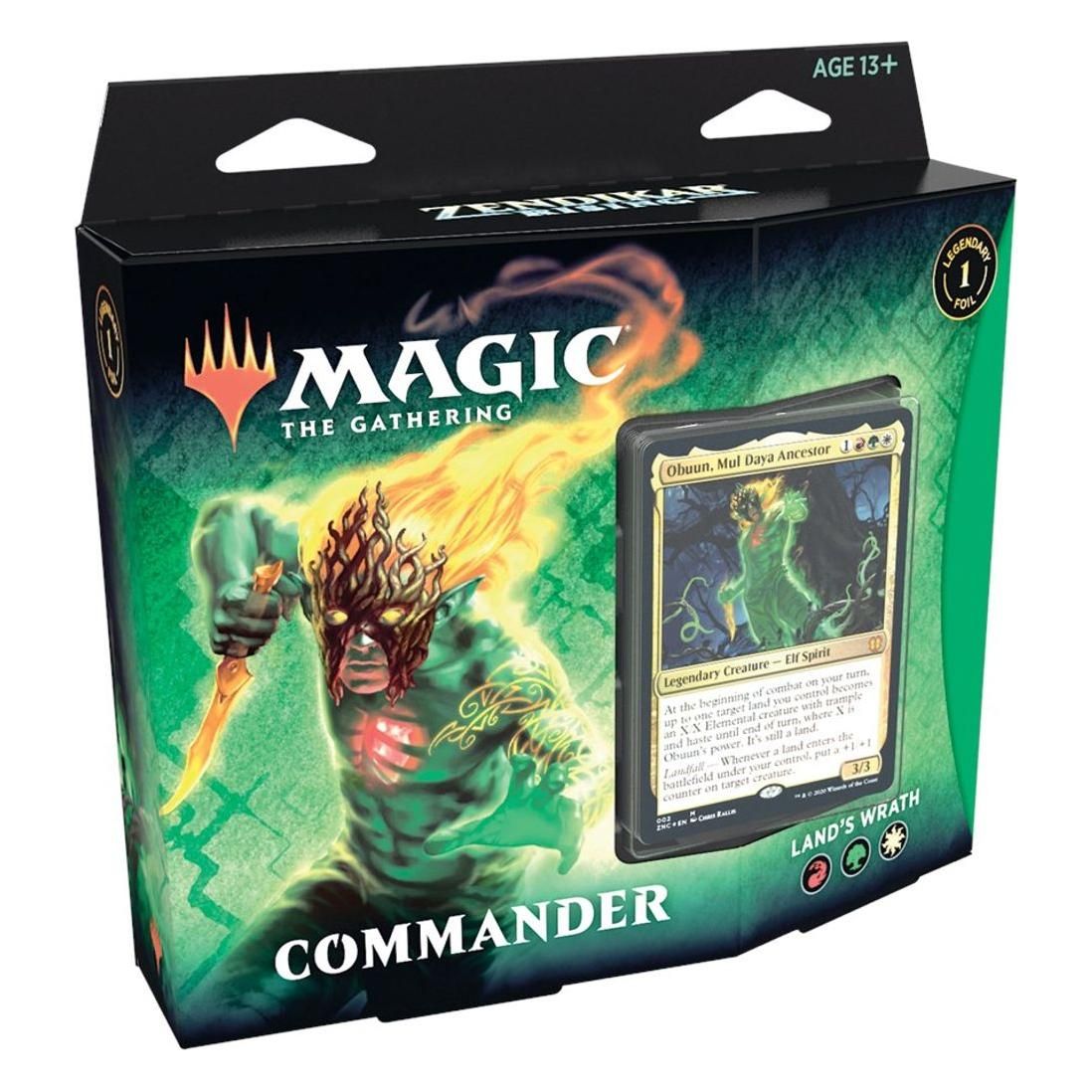 Land’s Wrath Commander Deck - Commander: Zendikar Rising