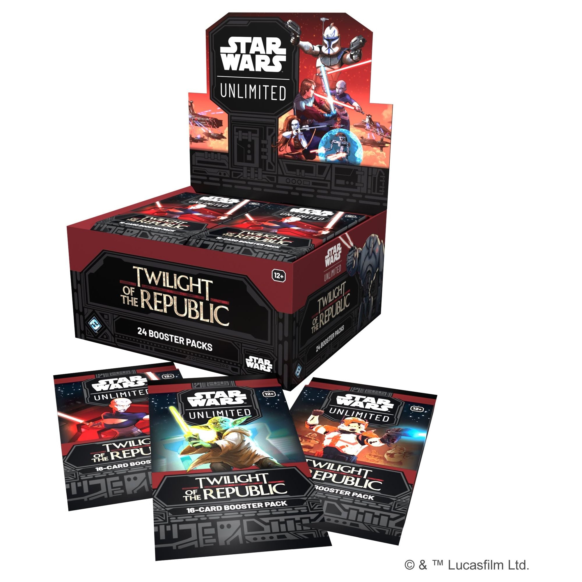 Twilight of the Republic Booster Display