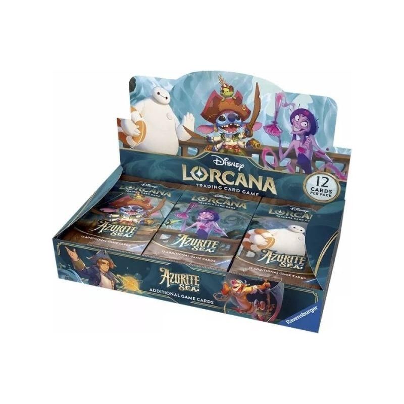 Lorcana TCG: Azurite Sea Booster Box Kitchen Table TCG Lorcana TCG: Azurite Sea Booster Box Kitchen Table TCG