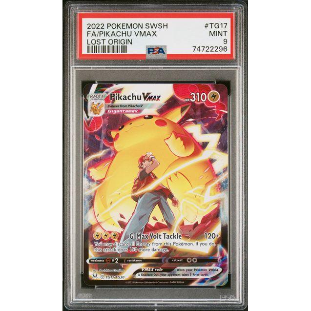 Pikachu Vmax TG17 PSA 9 Lost deals Origin