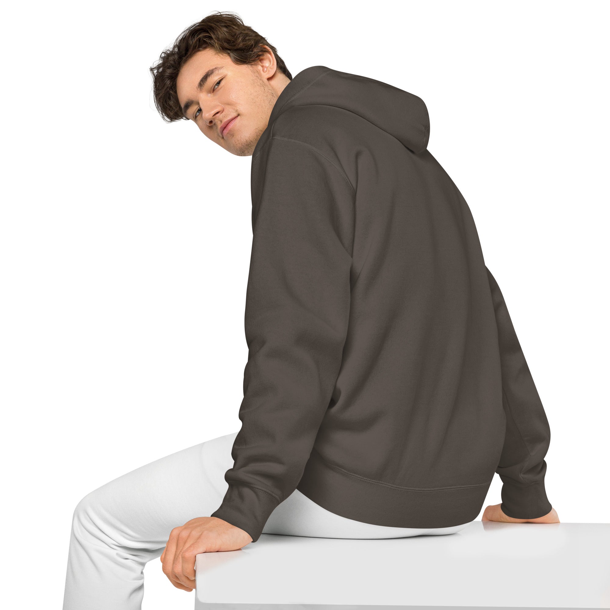 GG Logo - Embroidered Pigment-dyed hoodie