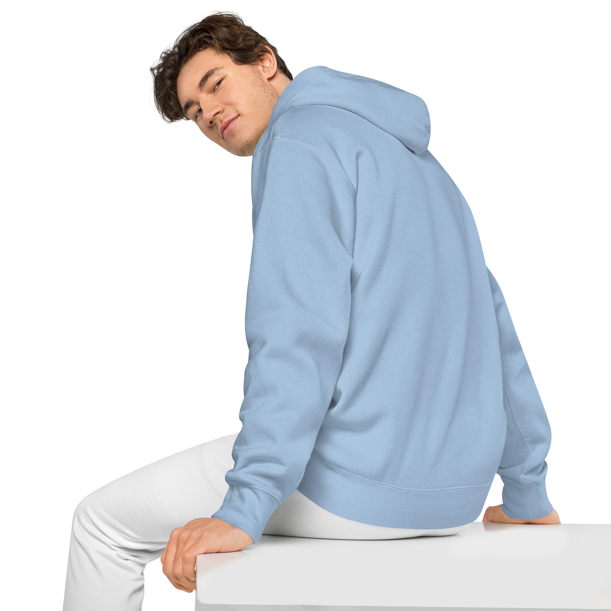 GG Logo - Embroidered Pigment-dyed hoodie