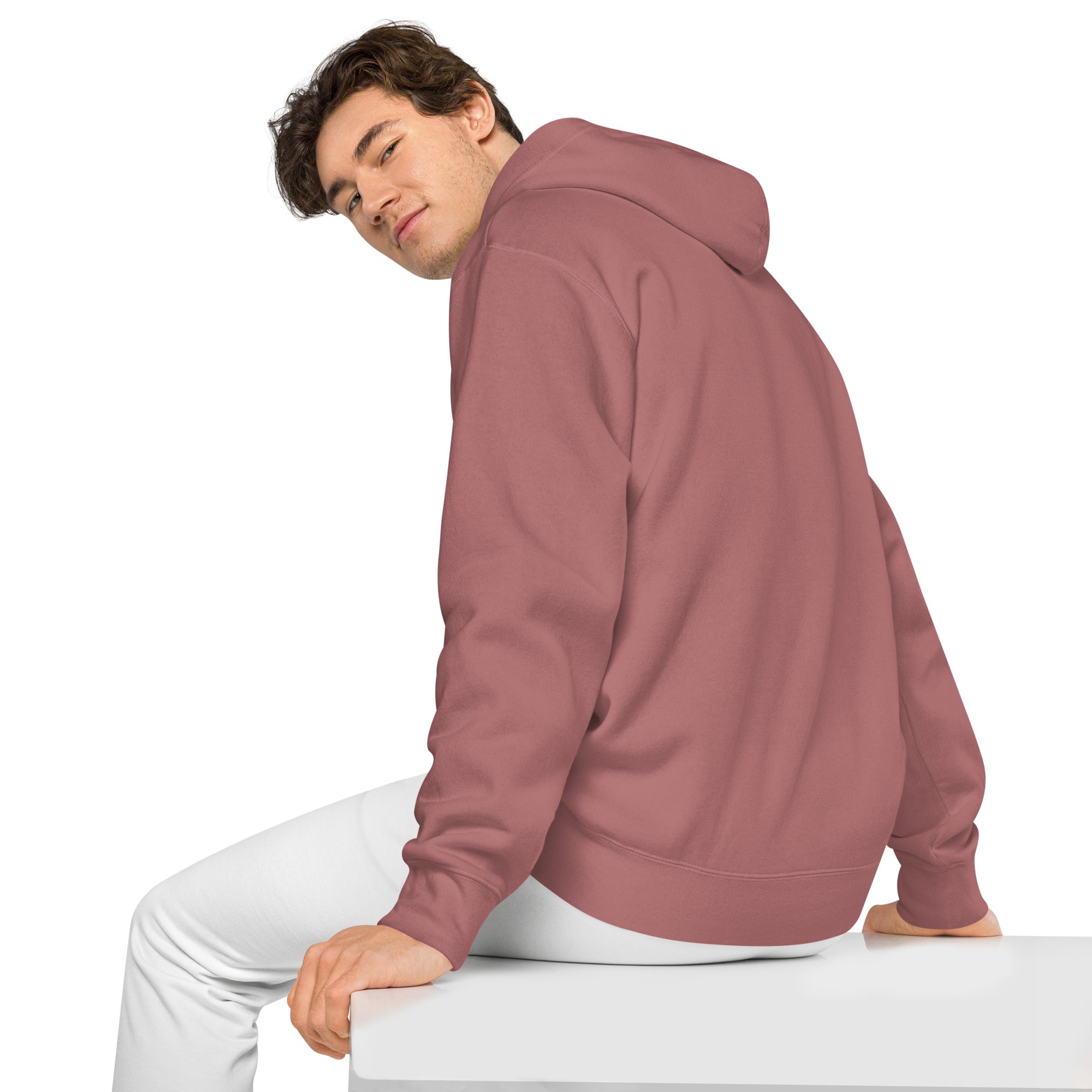GG Logo - Embroidered Pigment-dyed hoodie