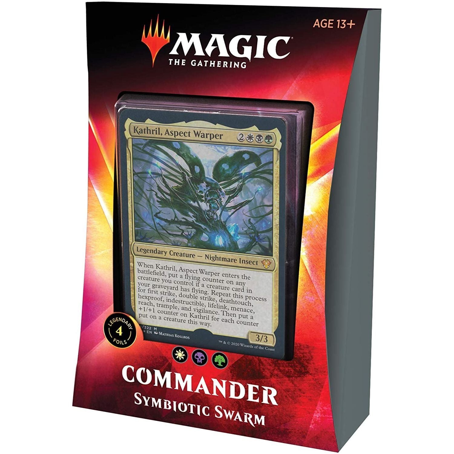 Symbiotic Swarm | 100-Card Ready-to-Play Deck | Ikoria Commander Deck