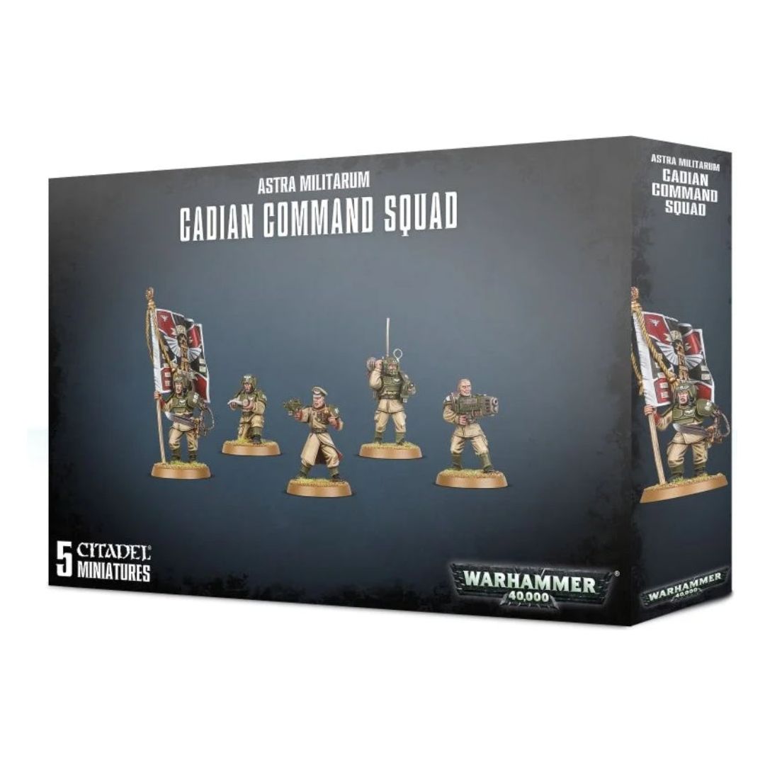 Warhammer 40,000: Astra Militatum (Cadian Command Squad)