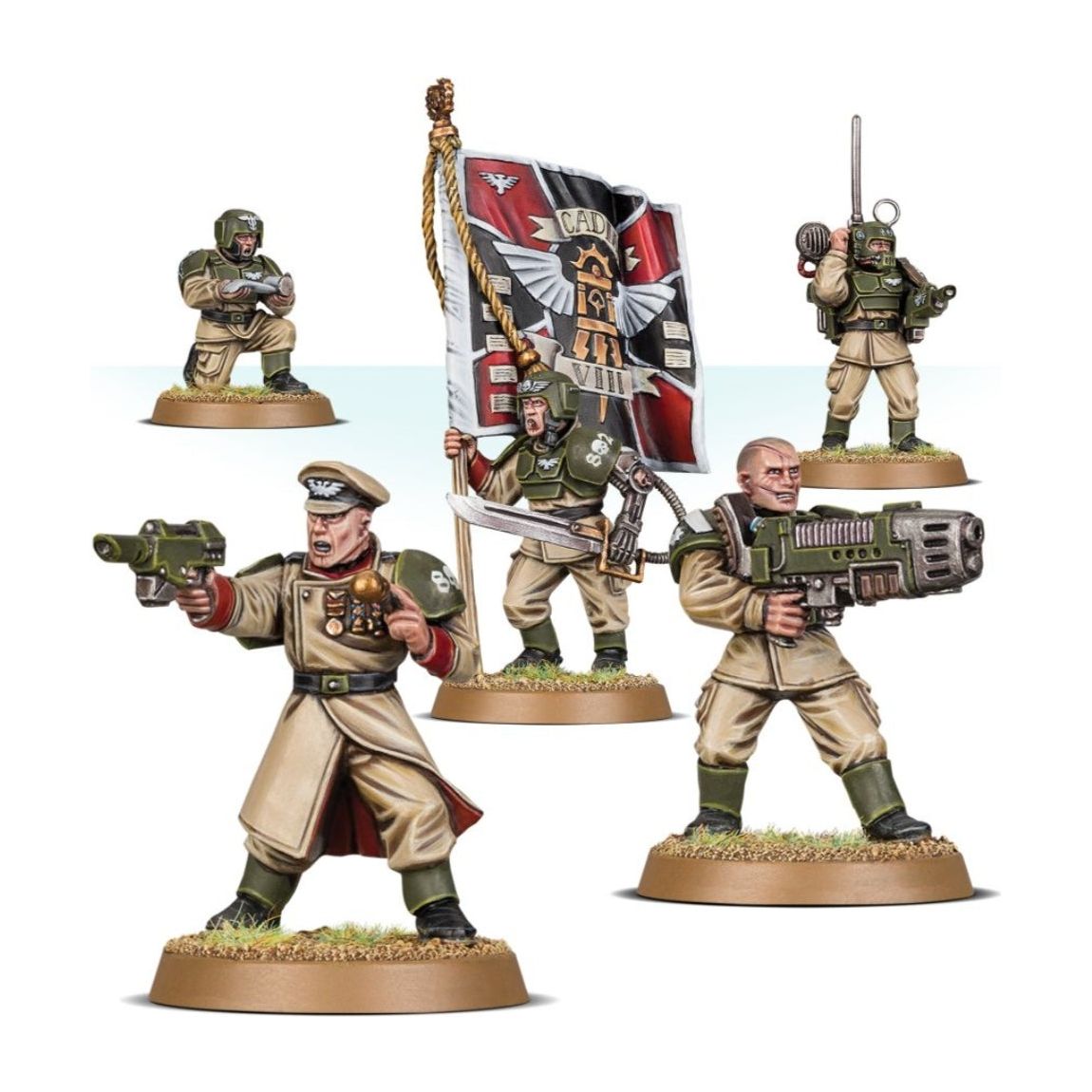 Warhammer 40,000: Astra Militatum (Cadian Command Squad)