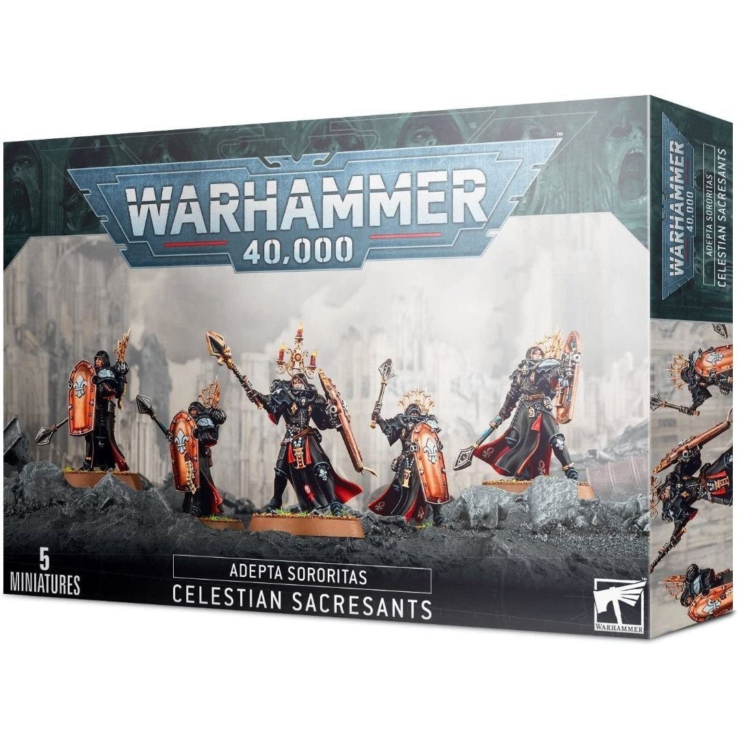 Warhammer 40,000-Adepta Sororitas (Celestian Daxresants)