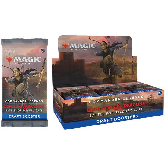 Commander Legends Baldurs Gate Draft Booster Box Kitchen Table TCG Commander Legends Baldurs Gate Draft Booster Box Kitchen Table TCG