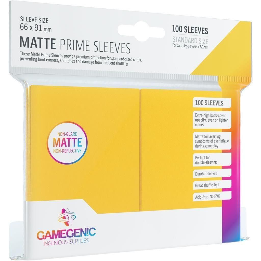 Gamegenic PRIME Matte Sleeves - 100 Pack