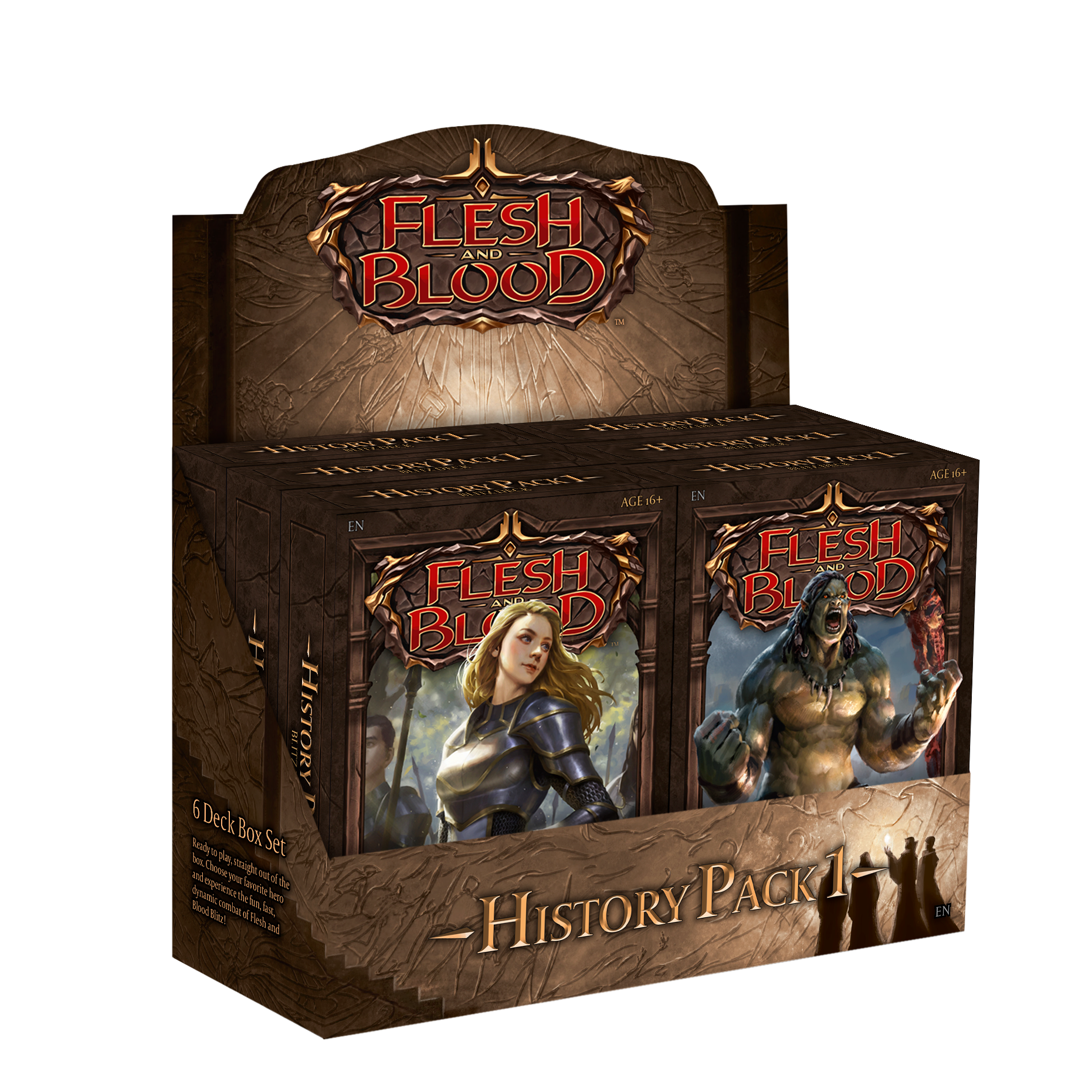 History Pack 1 Blitz Deck Display - PREORDER