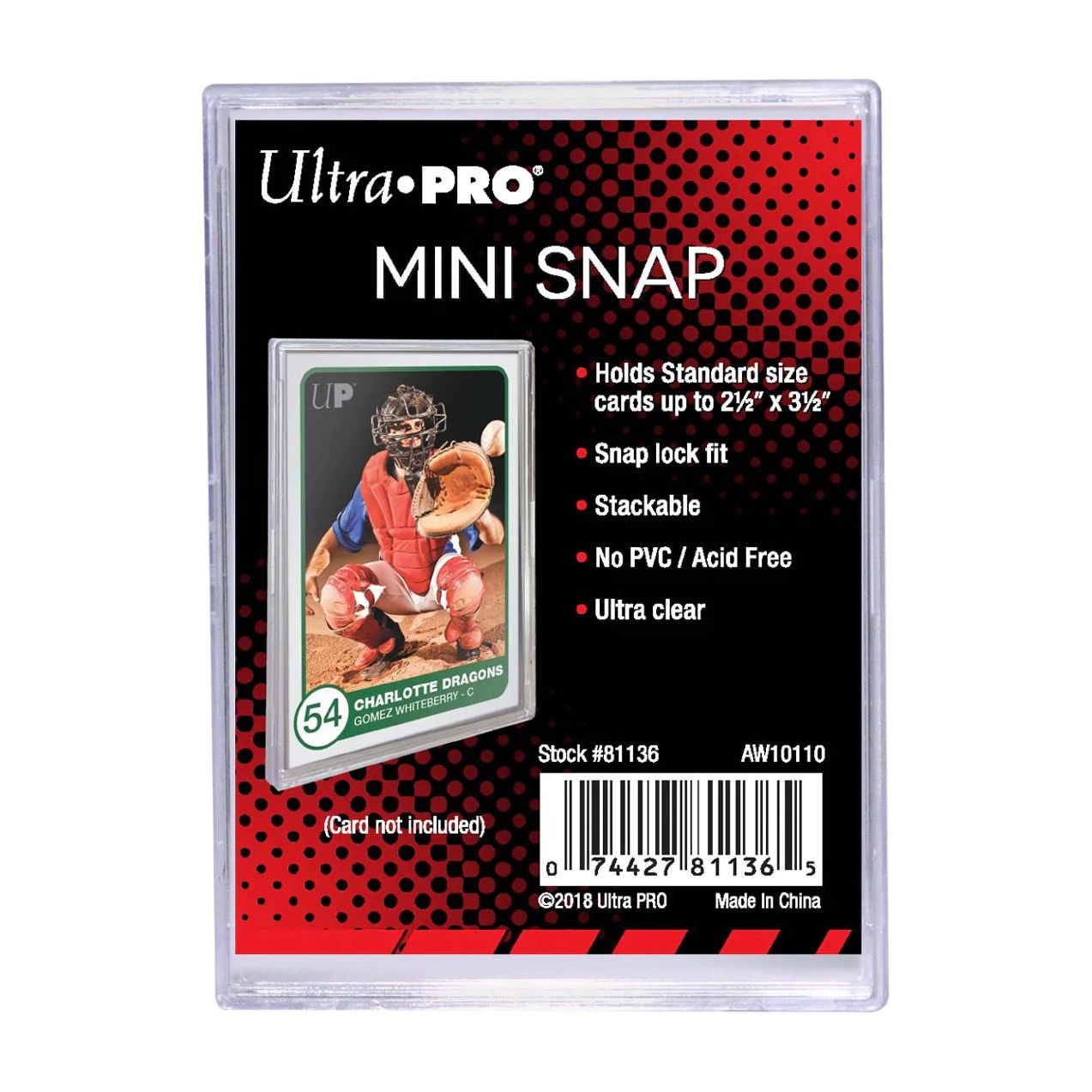 Mini Snap Card Holder