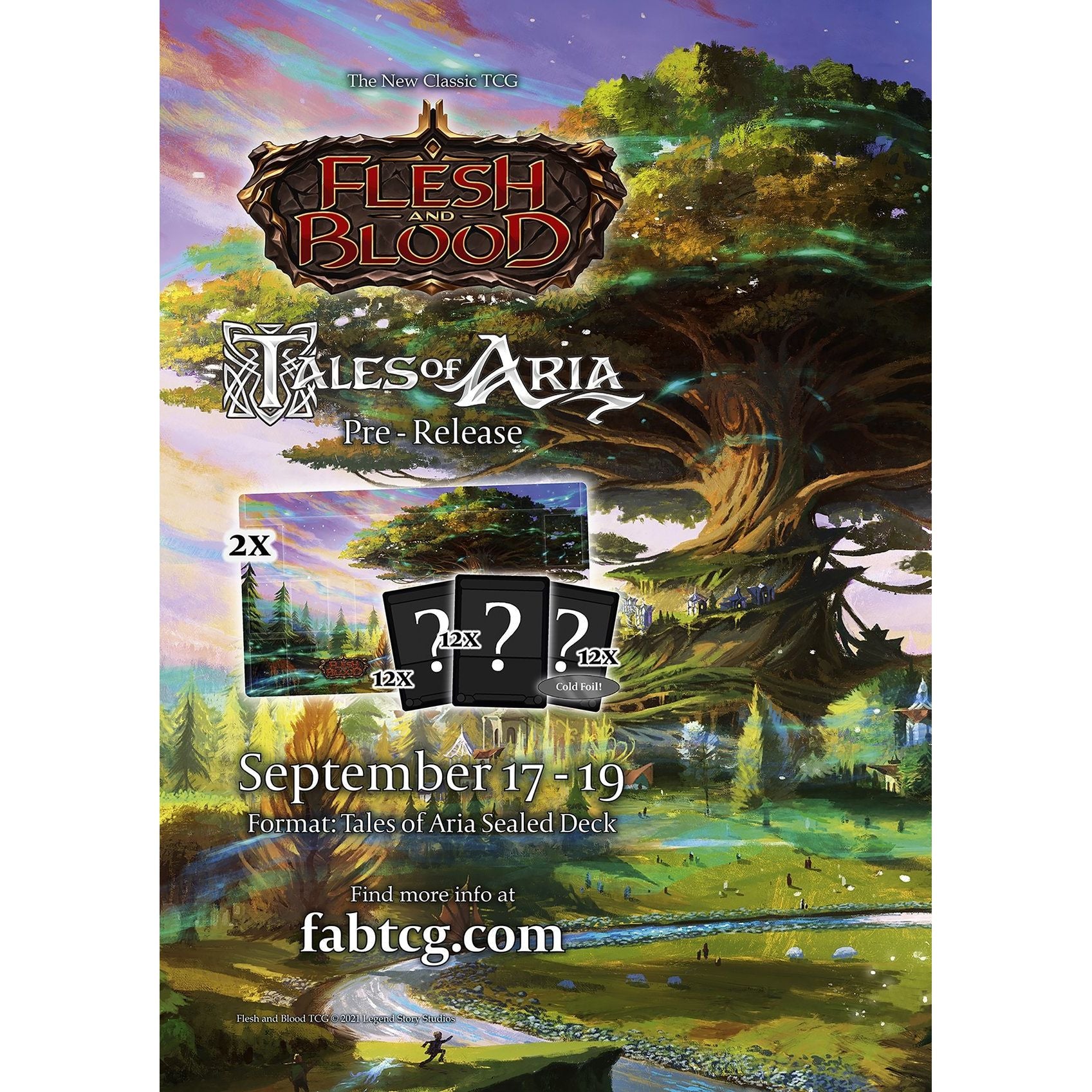 Tales of Aria Pre Release - September 18, 12:00pm EST