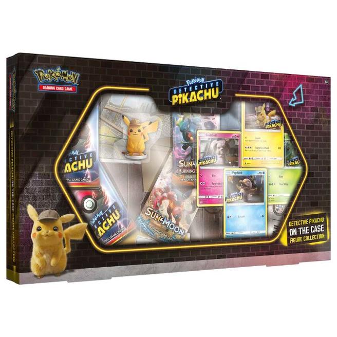 Detective Pikachu On The Case Figure Box