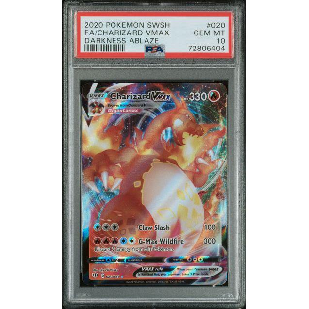 Charizard VMAX - PSA 10 - Darkness Ablaze