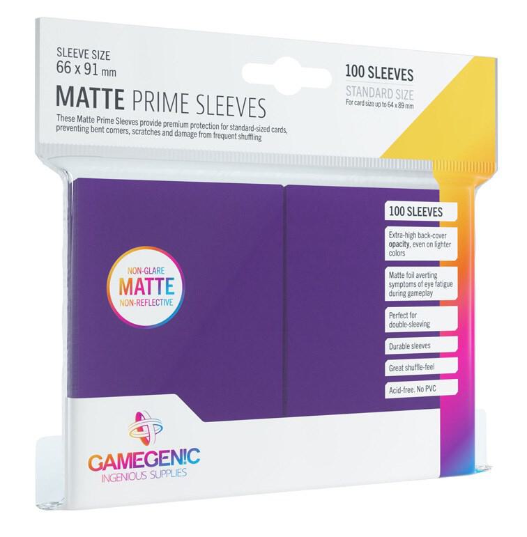 Gamegenic PRIME Matte Sleeves - 100 Pack