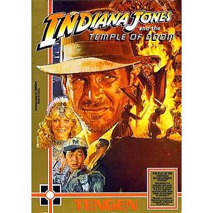 Indiana Jones and the Temple of Doom (Nintendo Entertainment System Cartridge)