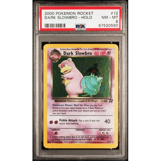 Dark Slowbro - PSA 8 - Rocket