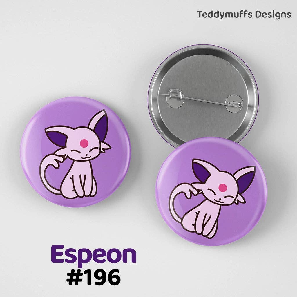 Eeveelutions Button Pins: Eeveelution Pack