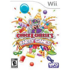 Chuck E Cheese's Party Games (Wii Disc)