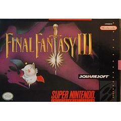 Final Fantasy 3 (Super Nintendo Cartridge)