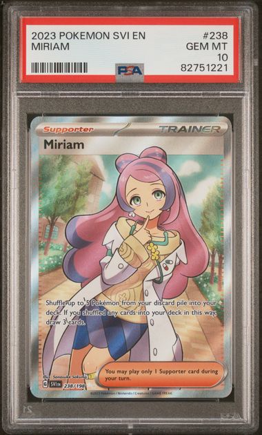 2023 (Scarlet/Violet) Miriam - 238/198 - PSA 10