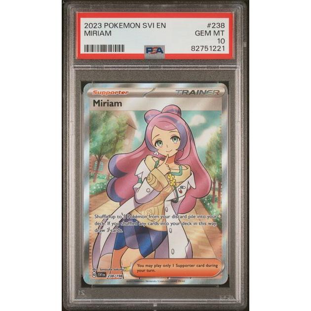 2023 (Scarlet/Violet) Miriam - 238/198 - PSA 10