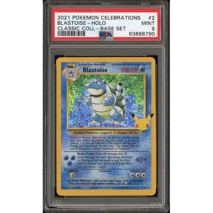 Blastoise - PSA 9 - Celebrations