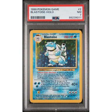 1999 (Base Set 1) Blastoise - Holo - PSA 7