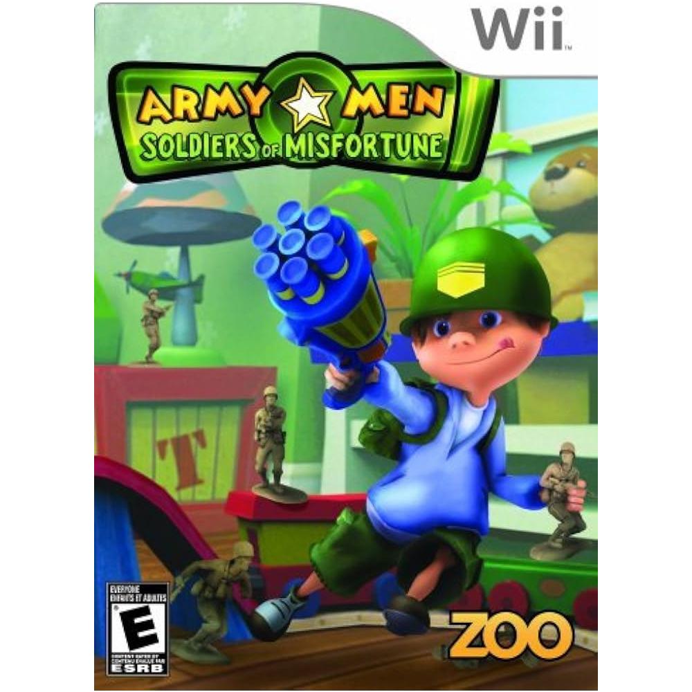 Army Men Soldiers of Misfortune (Wii Disc)