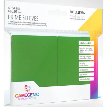 Gamegenic PRIME Matte Sleeves - 100 Pack