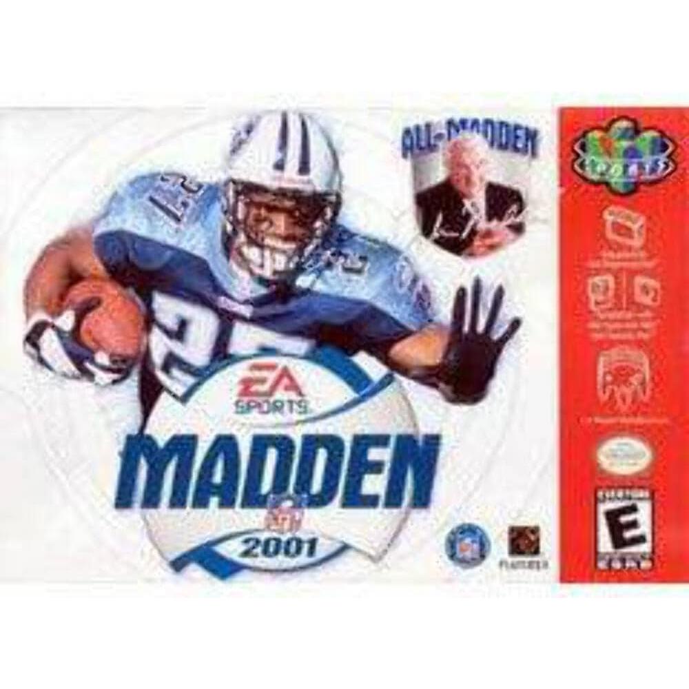 Madden 2001 (Nintendo 64 Cartridge)