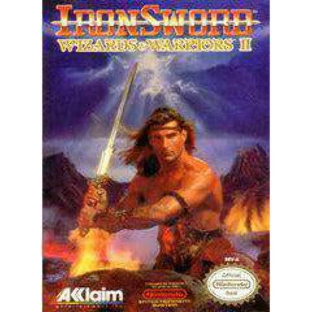 Iron Sword Wizards and Warriors 2 (Nintendo Entertainment System Cartridge)