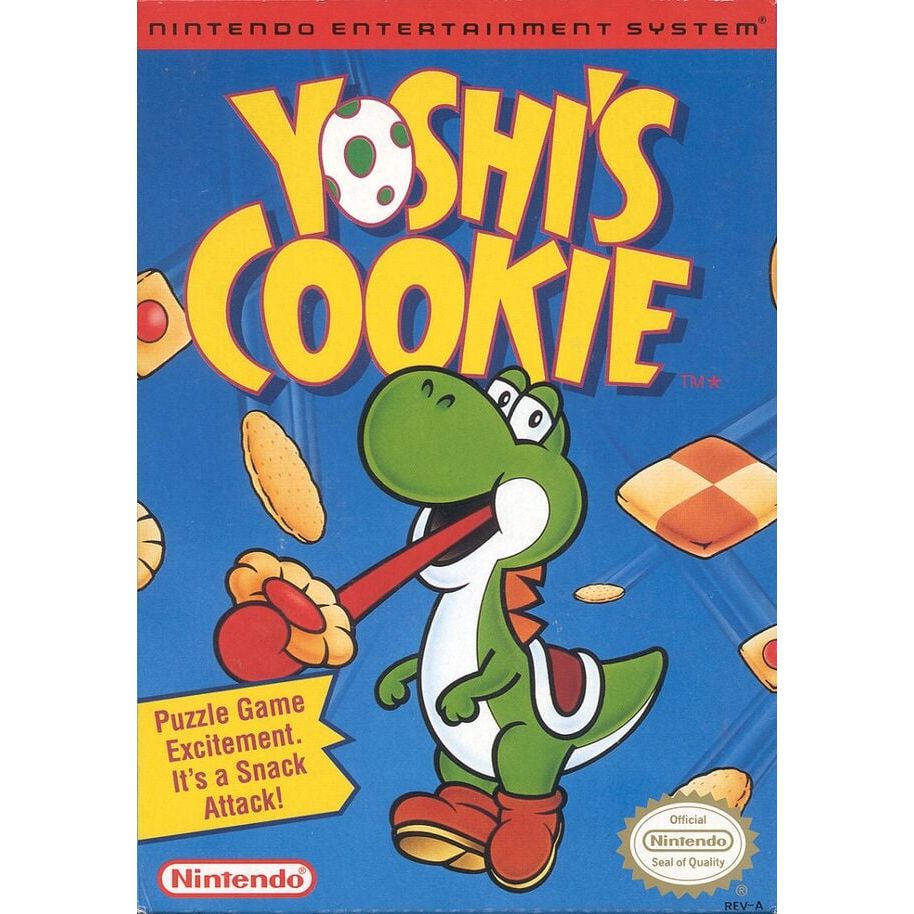 Yoshi's Cookie (Nintendo Entertainment System Cartridge)