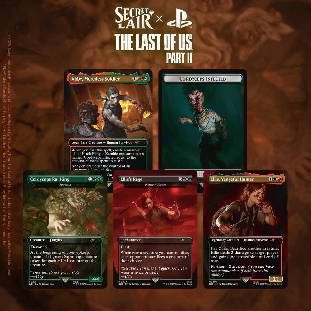 Secret Lair x The Last of Us: Part II - Non-Foil Edition