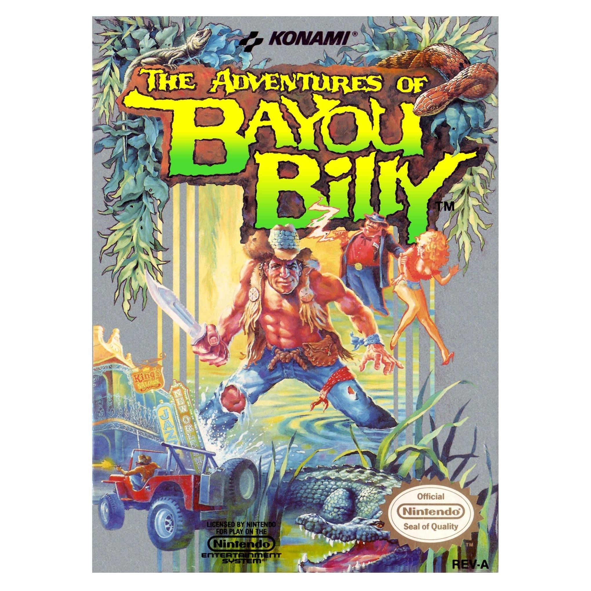 Bayou Billy (Nintendo Entertainment System Cartridge)