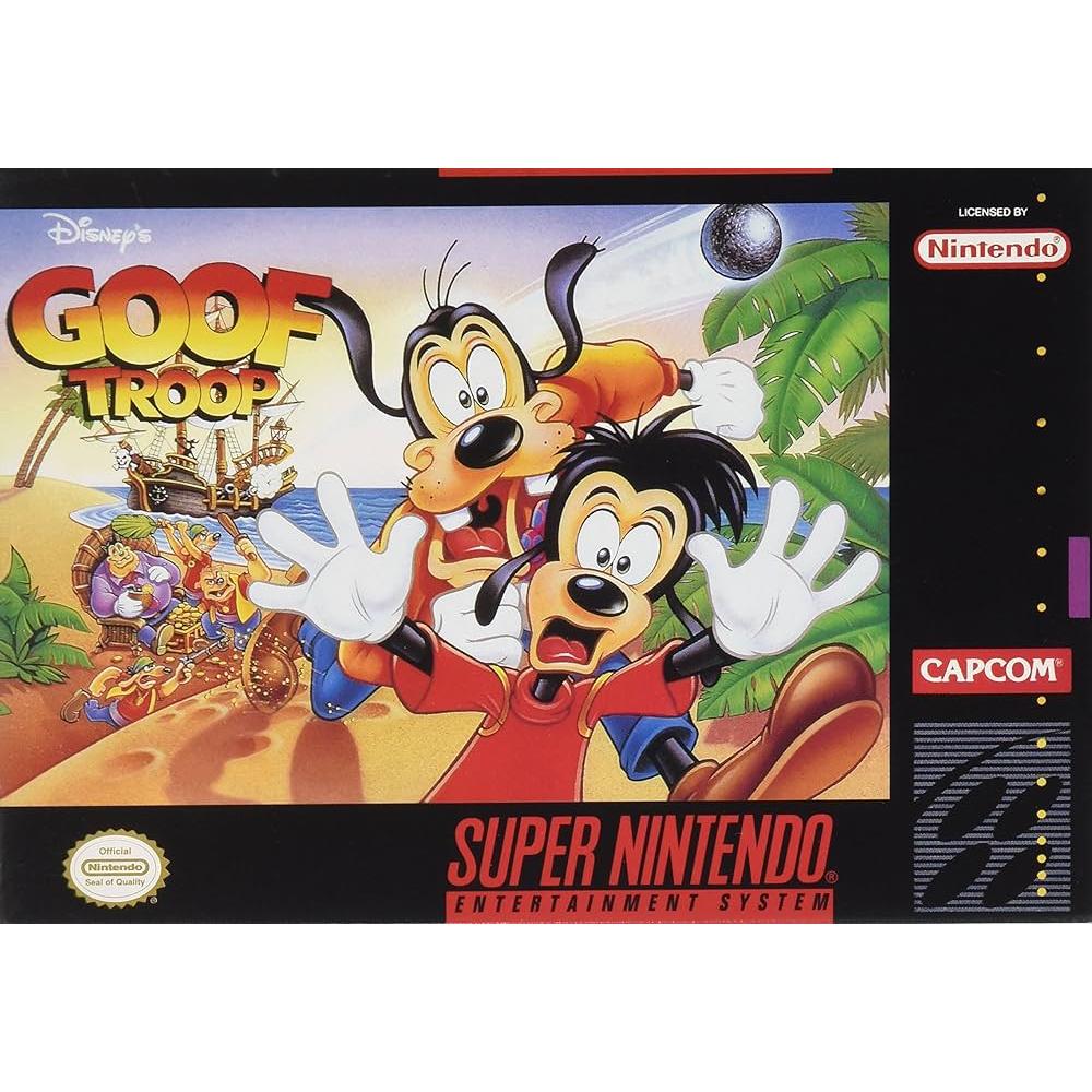 Disny's Goof Troop (Super Nintendo Cartridge)