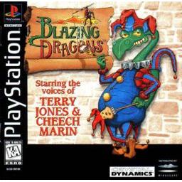 Blazing Dragons (Playstation Disc)