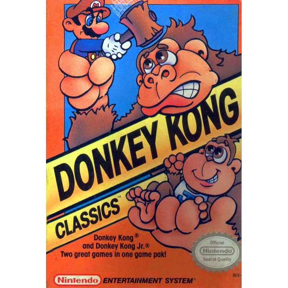 Donkey Kong Classics (Nintendo Entertainment System Cartridge)