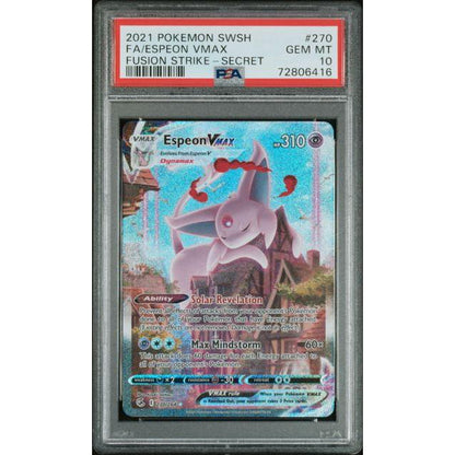 Espeon VMAX - PSA 10 - Fusion Strike