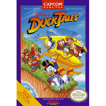 DuckTales (Nintendo Entertainment System Cartridge)