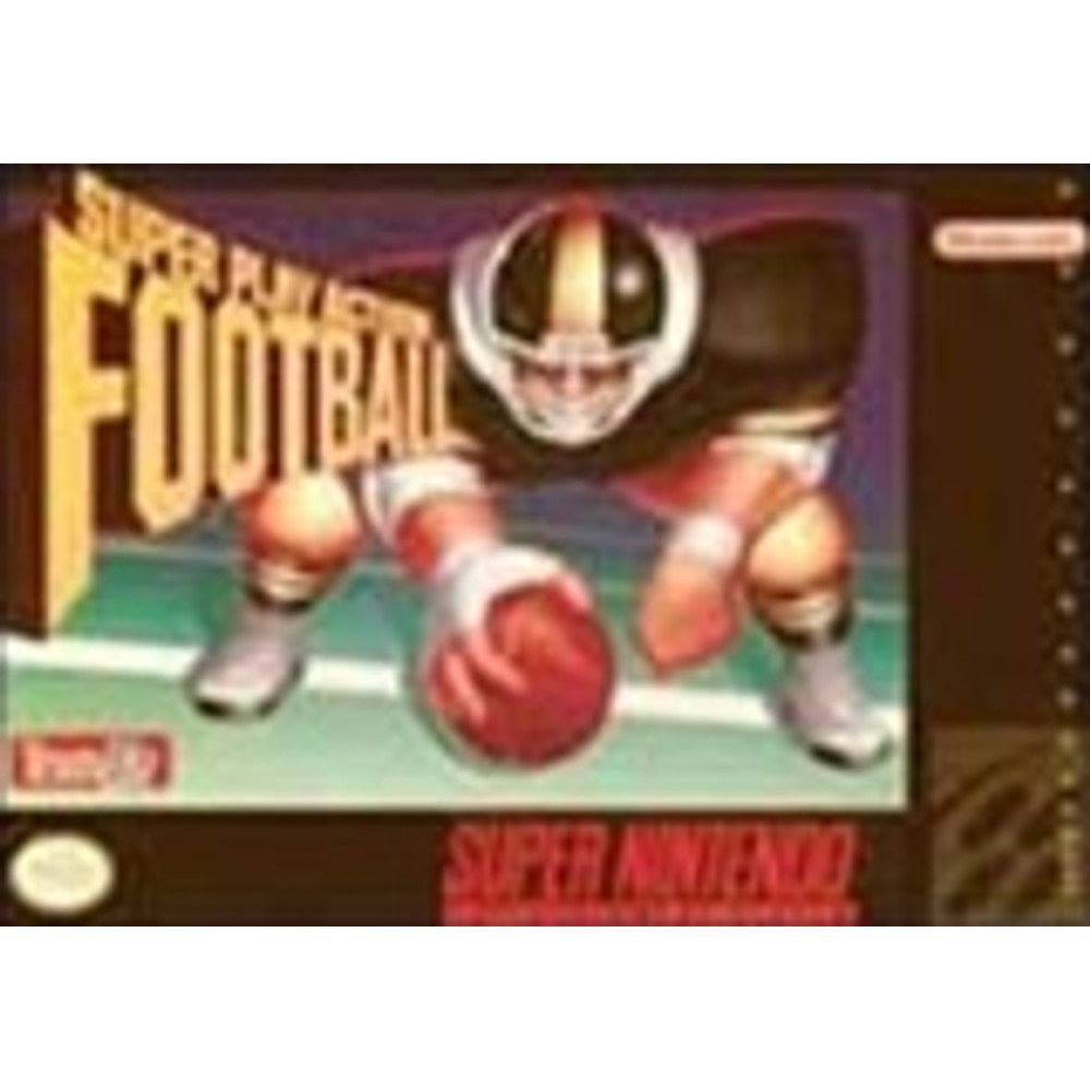 Super Play Action Football (Super Nintendo Cartridge)