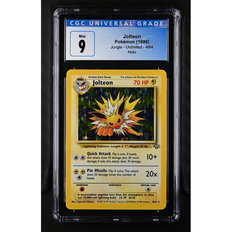 Jolteon Holo - CGC 9