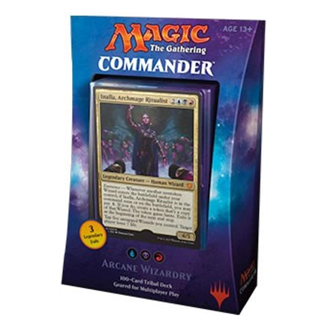 Arcane Wizardry  | 100-Card Ready-to-Play Deck |  Commander 2017