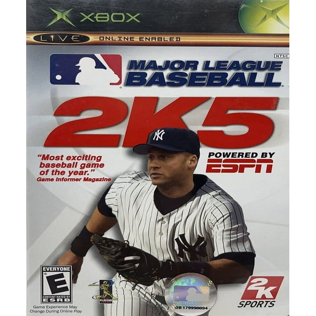 Major League Baseball 2K5 (Xbox Disc)